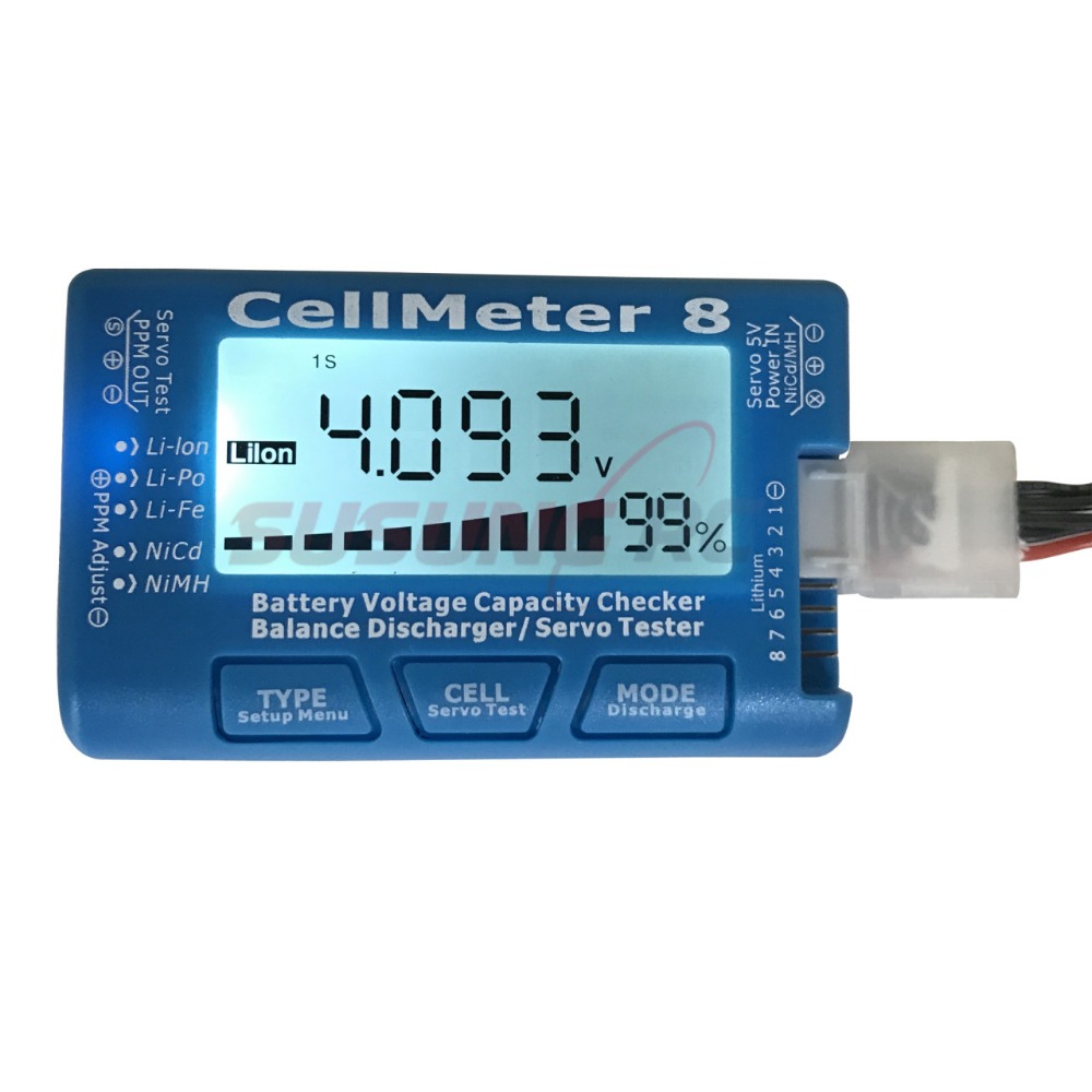 CellMeter8 배터리 체커 (2~8S)