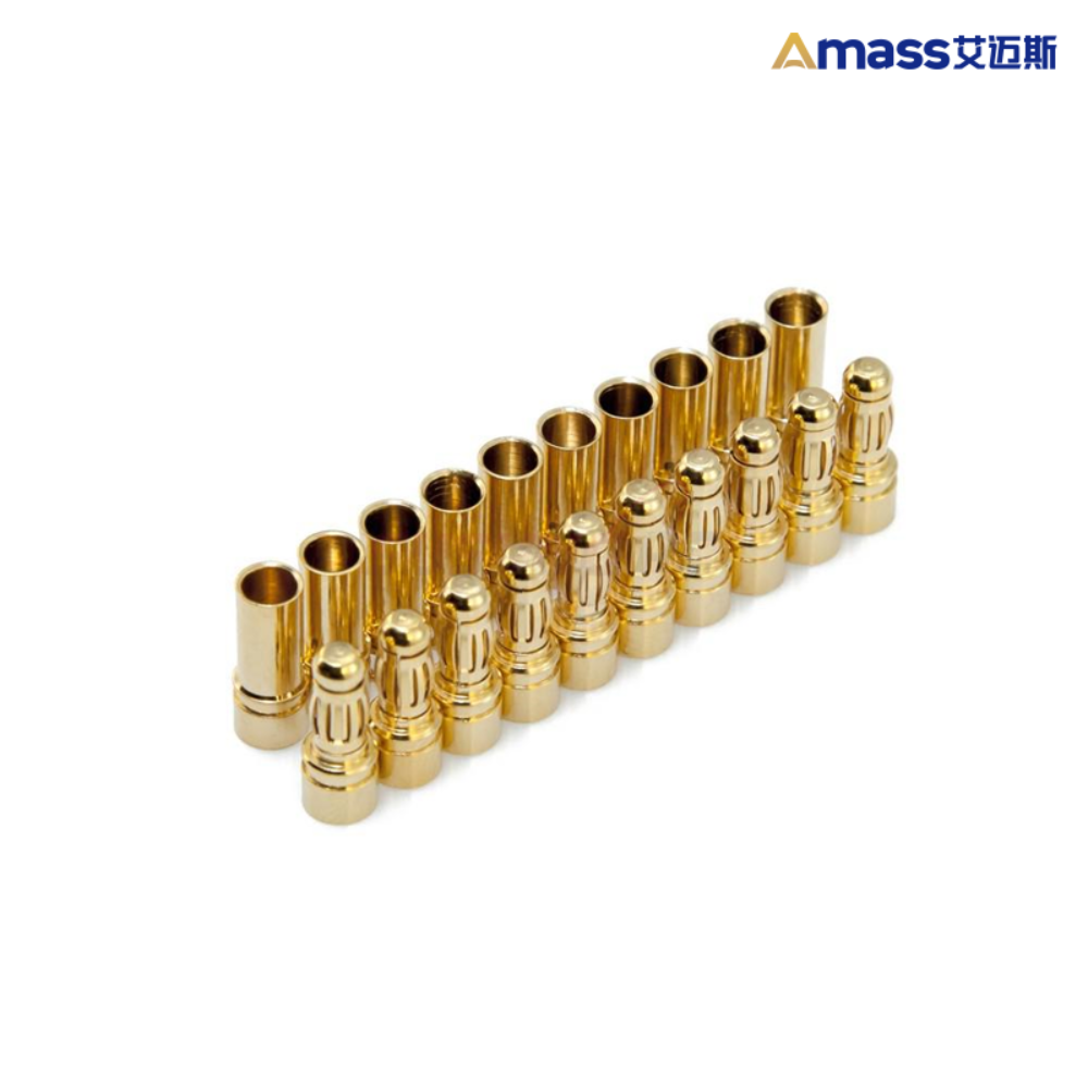 Amass 3.5mm 골드 커넥터 10쌍