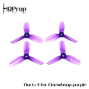 HQProp Duct-3 prop (씨네훕, Grey/Purple)