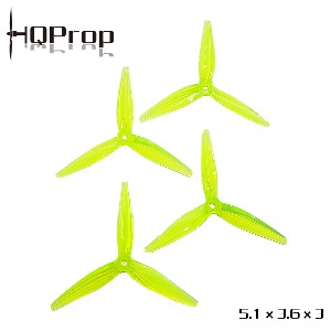 HQProp R36 프로펠러(1대분, 옐로우)