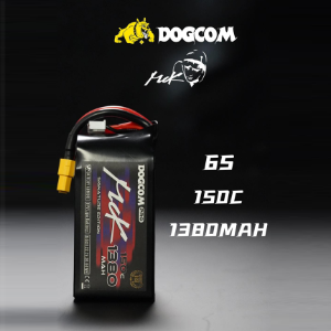 DOGCOM 6셀 22.2V 1380mAh 150C MCK EDITION 리포배터리
